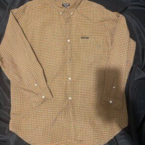 Classic Fit Designer Button Down Long Sleeved Shirt